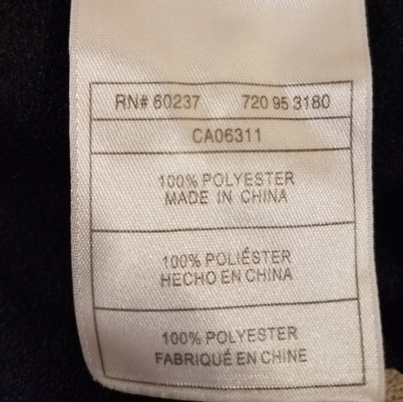 🎁SUPER COOL ZIP UP PUMA JACKET! BLACK & PINK. 3-6MON - Picture 5 of 9